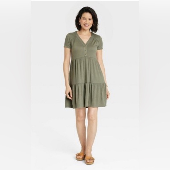 Knox Rose Dresses & Skirts - Knox Rose Women's Short Green Dress Size L